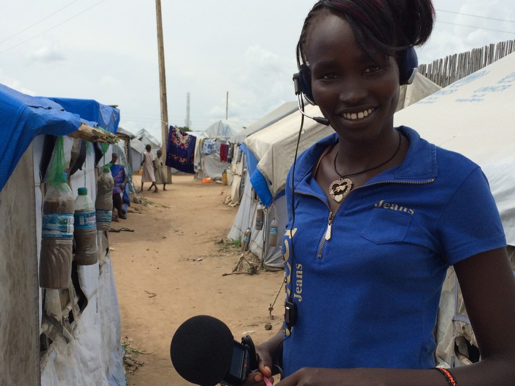 Riak Akech learned some journalism skills to make radio