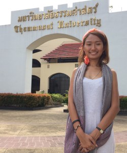 Kate Jangrew at Thammasat
