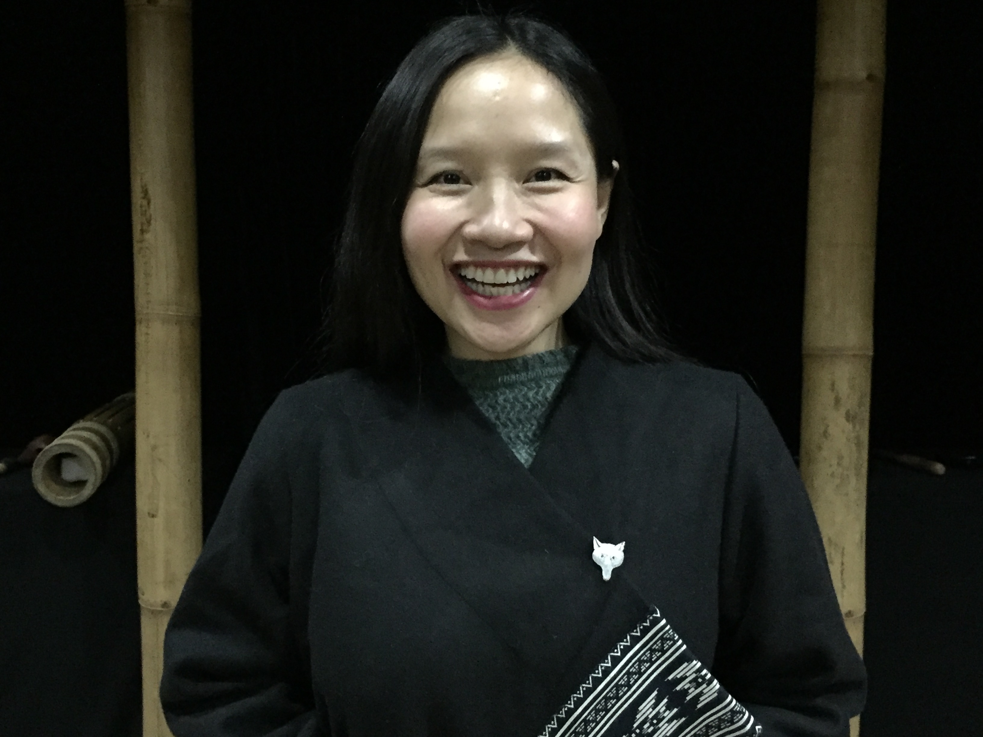 Mai Khoi at Phu Sa Lab studio in Hanoi